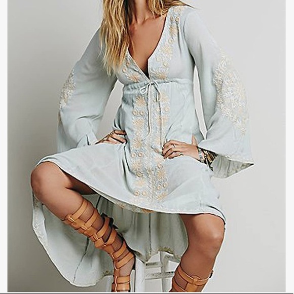 NEW!GORGEOUS! Boho casual embroidered, vintage style, Romantic Renaissan… - Picture 7 of 17